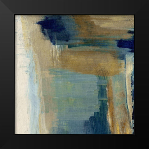 Tuscan Meadow Black Modern Wood Framed Art Print by Jill, Susan