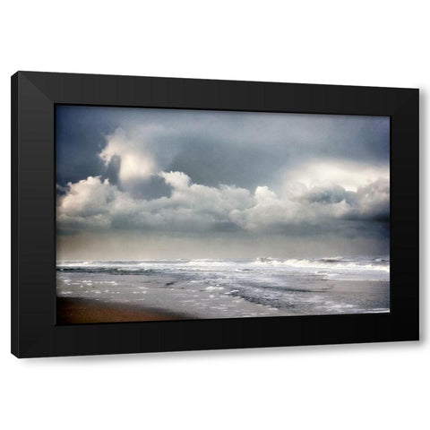 Dramatic Coast Black Modern Wood Framed Art Print with Double Matting by Van de Goor, Lars