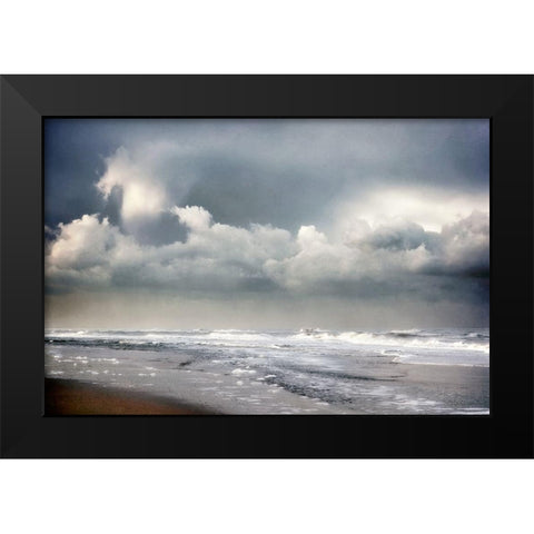 Dramatic Coast Black Modern Wood Framed Art Print by Van de Goor, Lars