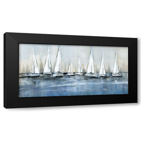 Waiting for the Sun Black Modern Wood Framed Art Print by Jill, Susan