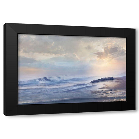Soft Dusk Black Modern Wood Framed Art Print by Calascibetta, Mike