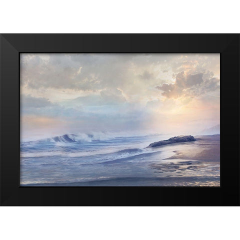 Soft Dusk Black Modern Wood Framed Art Print by Calascibetta, Mike