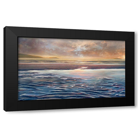 During Low Tide Black Modern Wood Framed Art Print with Double Matting by Calascibetta, Mike