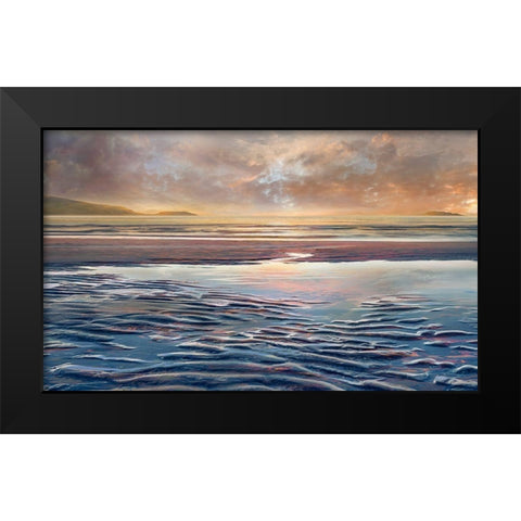 During Low Tide Black Modern Wood Framed Art Print by Calascibetta, Mike