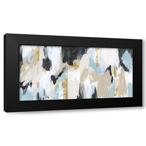 Summer Tides Black Modern Wood Framed Art Print by Jill, Susan