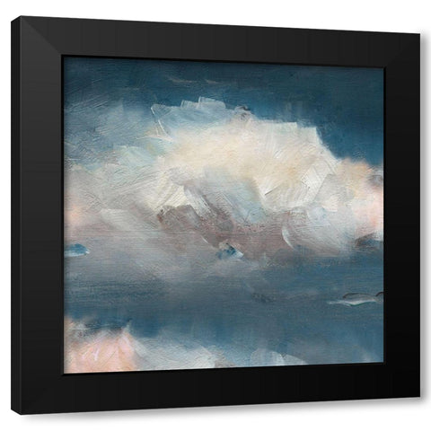 Cloud Abstraction II Black Modern Wood Framed Art Print with Double Matting by Swatland, Sally