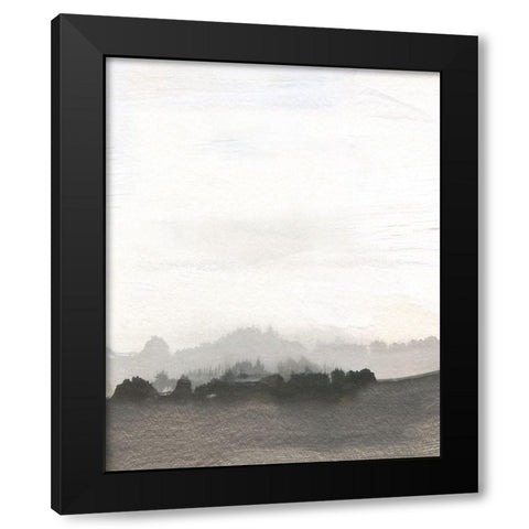 Miles Away I Black Modern Wood Framed Art Print by Jill, Susan