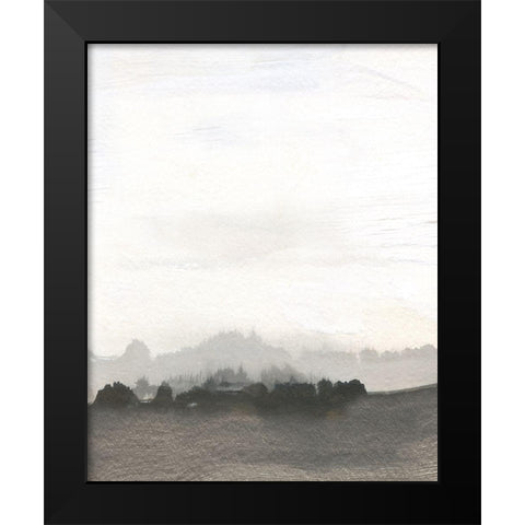 Miles Away I Black Modern Wood Framed Art Print by Jill, Susan