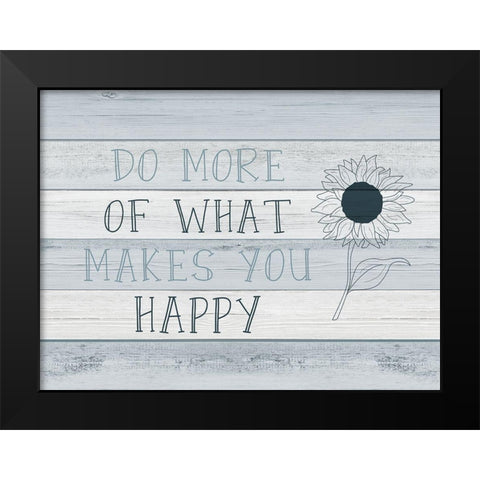 More of Happy Black Modern Wood Framed Art Print by CAD Designs