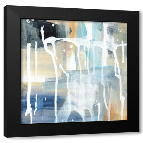 Weather I Black Modern Wood Framed Art Print by Jill, Susan