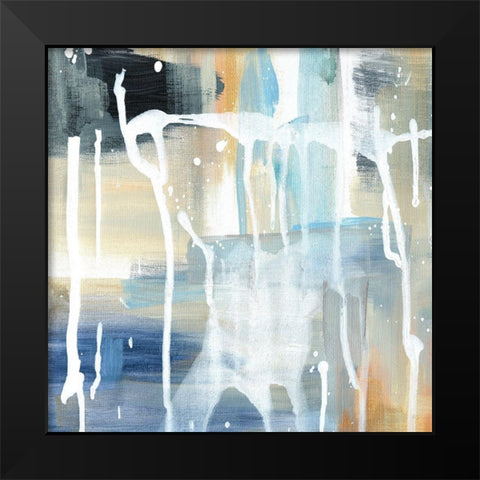 Weather I Black Modern Wood Framed Art Print by Jill, Susan