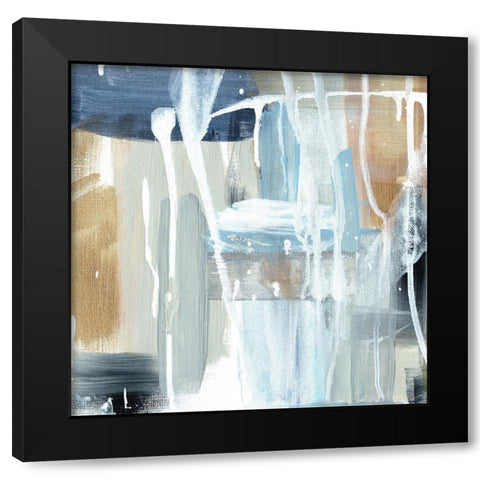 Weather II Black Modern Wood Framed Art Print by Jill, Susan