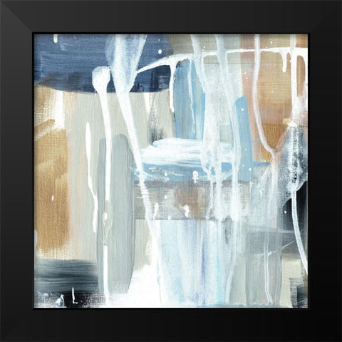 Weather II Black Modern Wood Framed Art Print by Jill, Susan