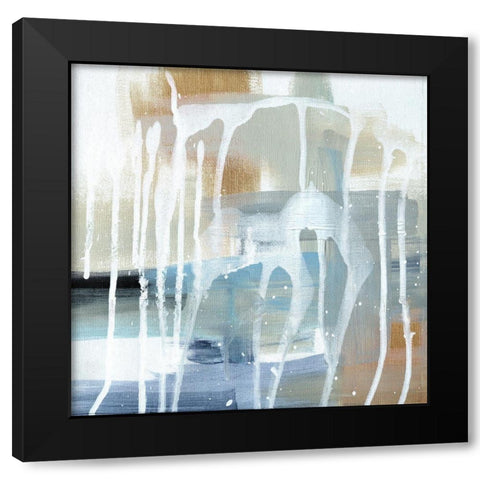 Weather III Black Modern Wood Framed Art Print with Double Matting by Jill, Susan