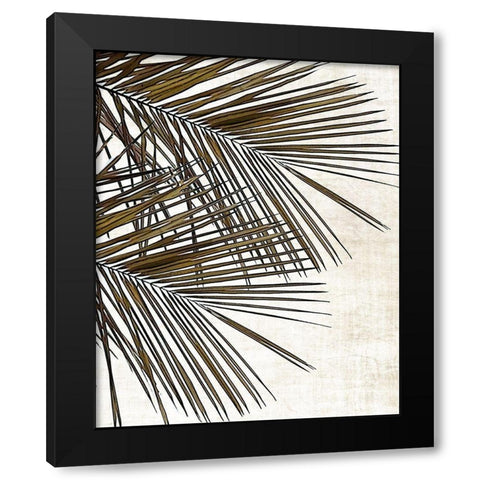 Palm I Black Modern Wood Framed Art Print by Carpentieri, Natalie