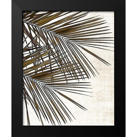 Palm I Black Modern Wood Framed Art Print by Carpentieri, Natalie