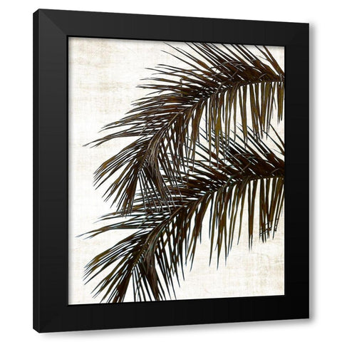 Palm II Black Modern Wood Framed Art Print by Carpentieri, Natalie