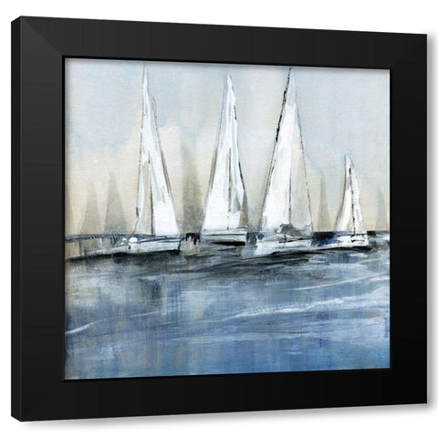 Waiting for the Sun - Detail I Black Modern Wood Framed Art Print with Double Matting by Jill, Susan