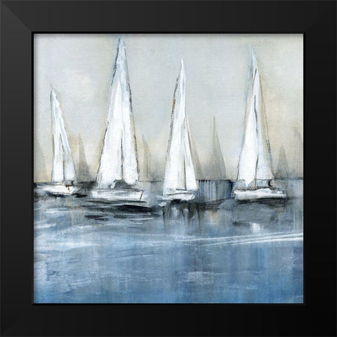 Waiting for the Sun - Detail II Black Modern Wood Framed Art Print by Jill, Susan