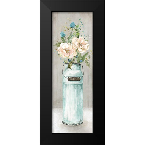 Provincial Bouquet III Black Modern Wood Framed Art Print by Robinson, Carol