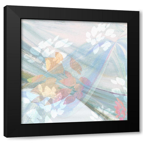 Spring Is In The Air II Black Modern Wood Framed Art Print by Jill, Susan