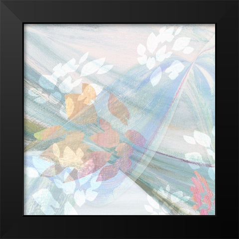 Spring Is In The Air II Black Modern Wood Framed Art Print by Jill, Susan