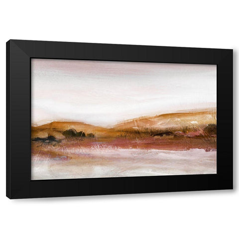 Twilight Shadows Black Modern Wood Framed Art Print by Robinson, Carol