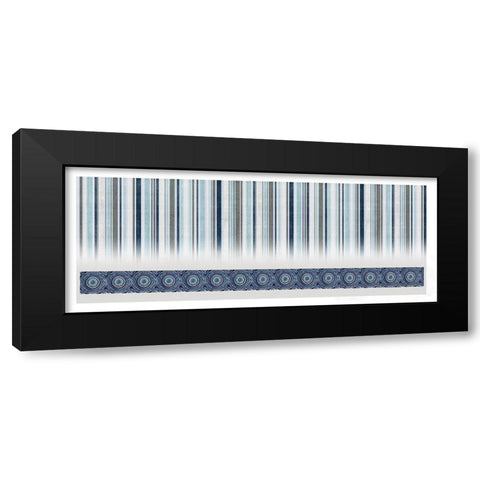 World Traveler Black Modern Wood Framed Art Print by CAD Designs