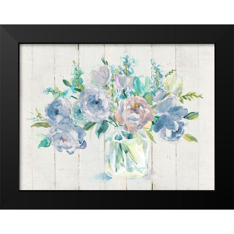 Sweet Summer Black Modern Wood Framed Art Print by Robinson, Carol