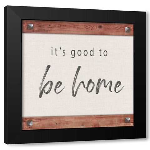 Home Black Modern Wood Framed Art Print with Double Matting by Murray, Amanda