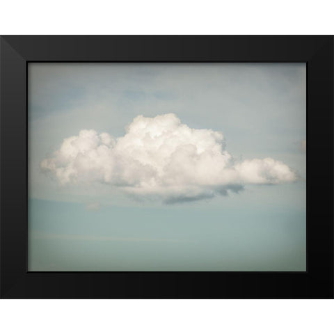 Its a Cloud Black Modern Wood Framed Art Print by Van de Goor, Lars