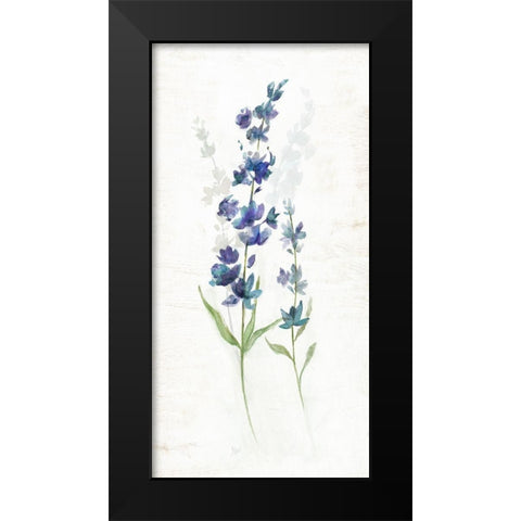 Fresh Cut Lavender I Black Modern Wood Framed Art Print by Nan