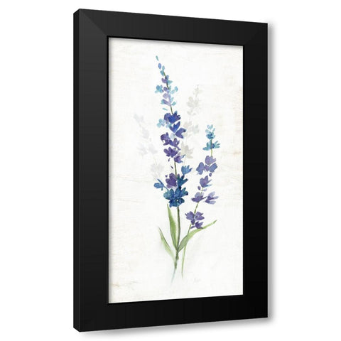 Fresh Cut Lavender II Black Modern Wood Framed Art Print by Nan