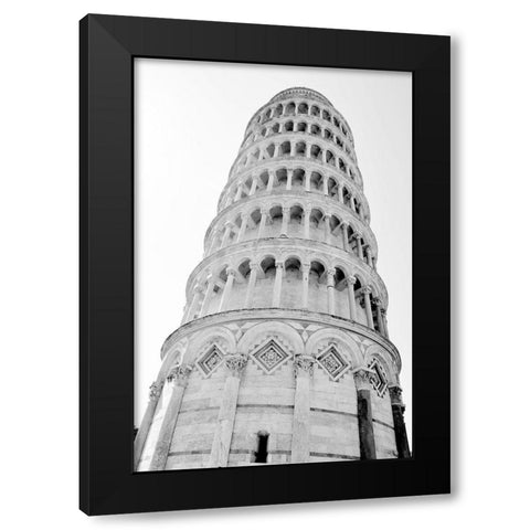 Pisa Black Modern Wood Framed Art Print by Carpentieri, Natalie
