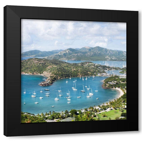 Antigua Black Modern Wood Framed Art Print with Double Matting by Delimont, Danita