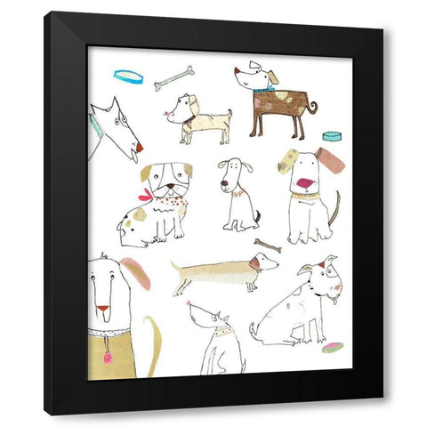 Second Nature Black Modern Wood Framed Art Print by Pope, Katherine and Elizabeth