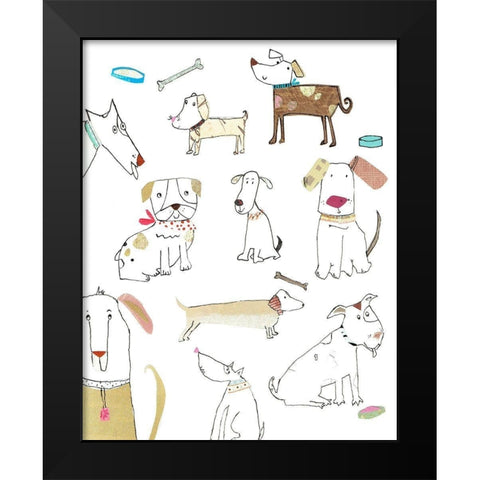Second Nature Black Modern Wood Framed Art Print by Pope, Katherine and Elizabeth