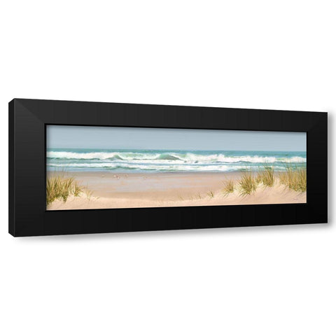 Jewelled Surf Black Modern Wood Framed Art Print with Double Matting by Seslar, Lin