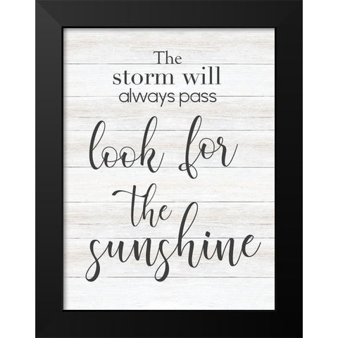 Look for the Sunshine Black Modern Wood Framed Art Print by CAD Designs