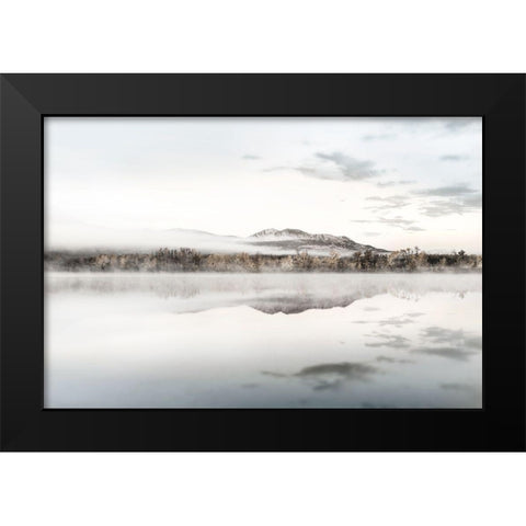 Sunrise Clouds Black Modern Wood Framed Art Print by Haney, Chuck
