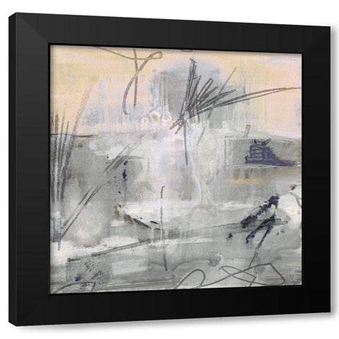 Southeast I Black Modern Wood Framed Art Print with Double Matting by Jill, Susan