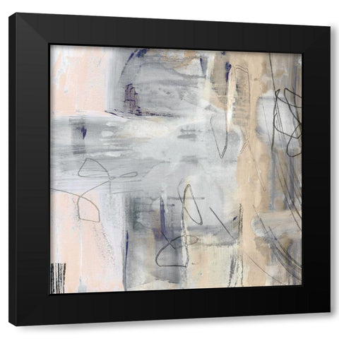 Southeast II Black Modern Wood Framed Art Print by Jill, Susan