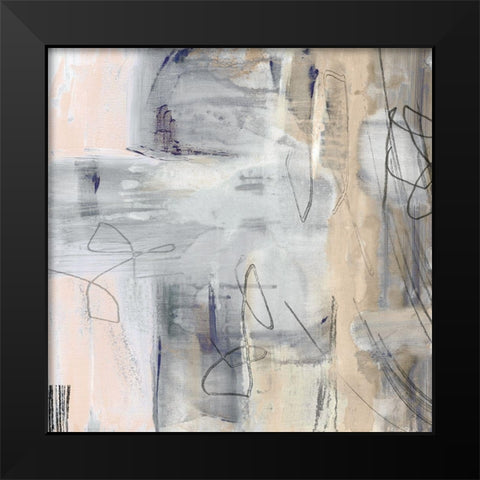 Southeast II Black Modern Wood Framed Art Print by Jill, Susan