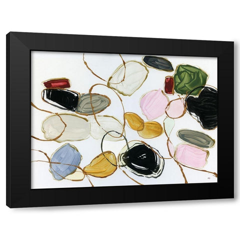 Versailles Treasures Black Modern Wood Framed Art Print by Jill, Susan