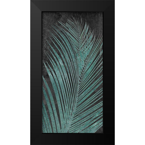 Palm Oasis II Black Modern Wood Framed Art Print by Carpentieri, Natalie
