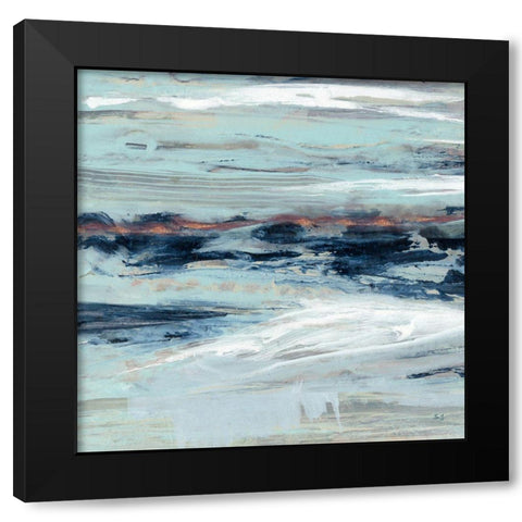North of Tully II Black Modern Wood Framed Art Print with Double Matting by Daniels, Rogier