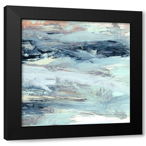 North of Tully III Black Modern Wood Framed Art Print with Double Matting by Jill, Susan