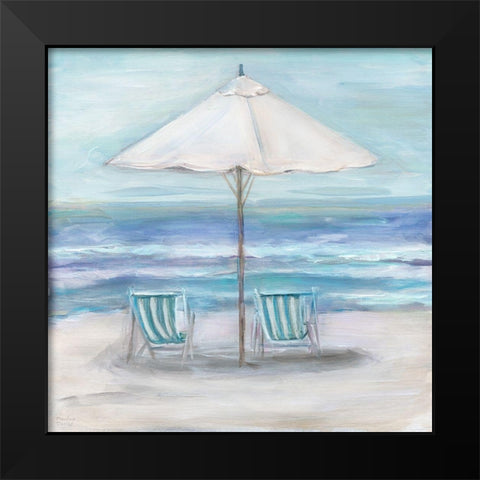 Gulf Shores II Black Modern Wood Framed Art Print by Dunlap, Marilyn