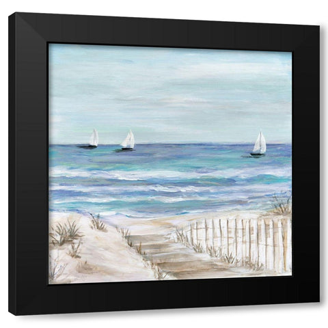 Gulf Shores III Black Modern Wood Framed Art Print by Dunlap, Marilyn