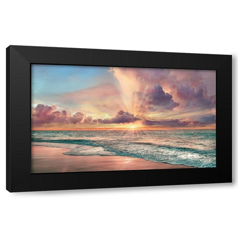 Copper Beach Black Modern Wood Framed Art Print by Calascibetta, Mike